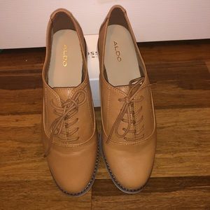 NEW ALDO Leather Oxford Shoes